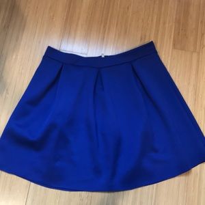 Blue skirt